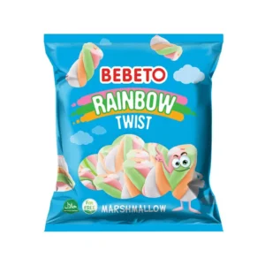 Bebeto Rainbow Twist Marshmallows